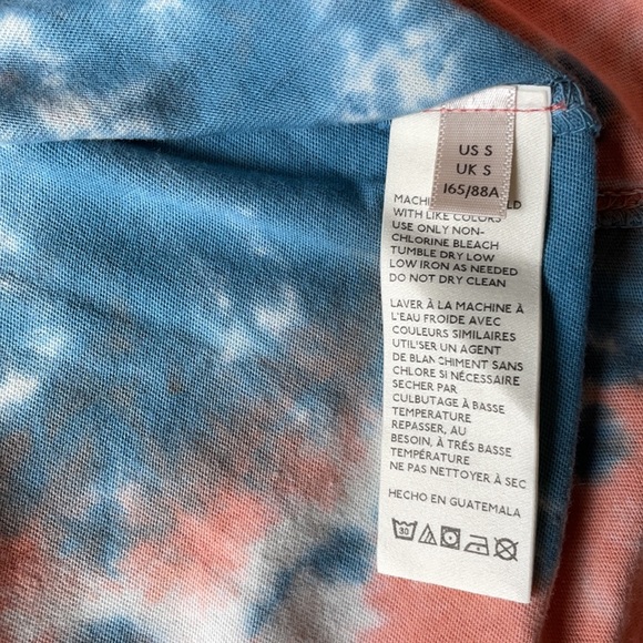 Free People Tie Dye Oversized Long Sleeve Shirt - Picture 8 of 8